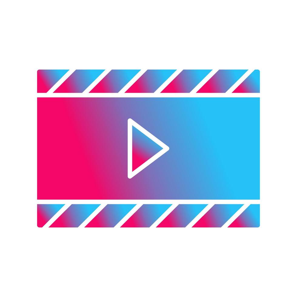 Unique Video and Animation Vector Icon