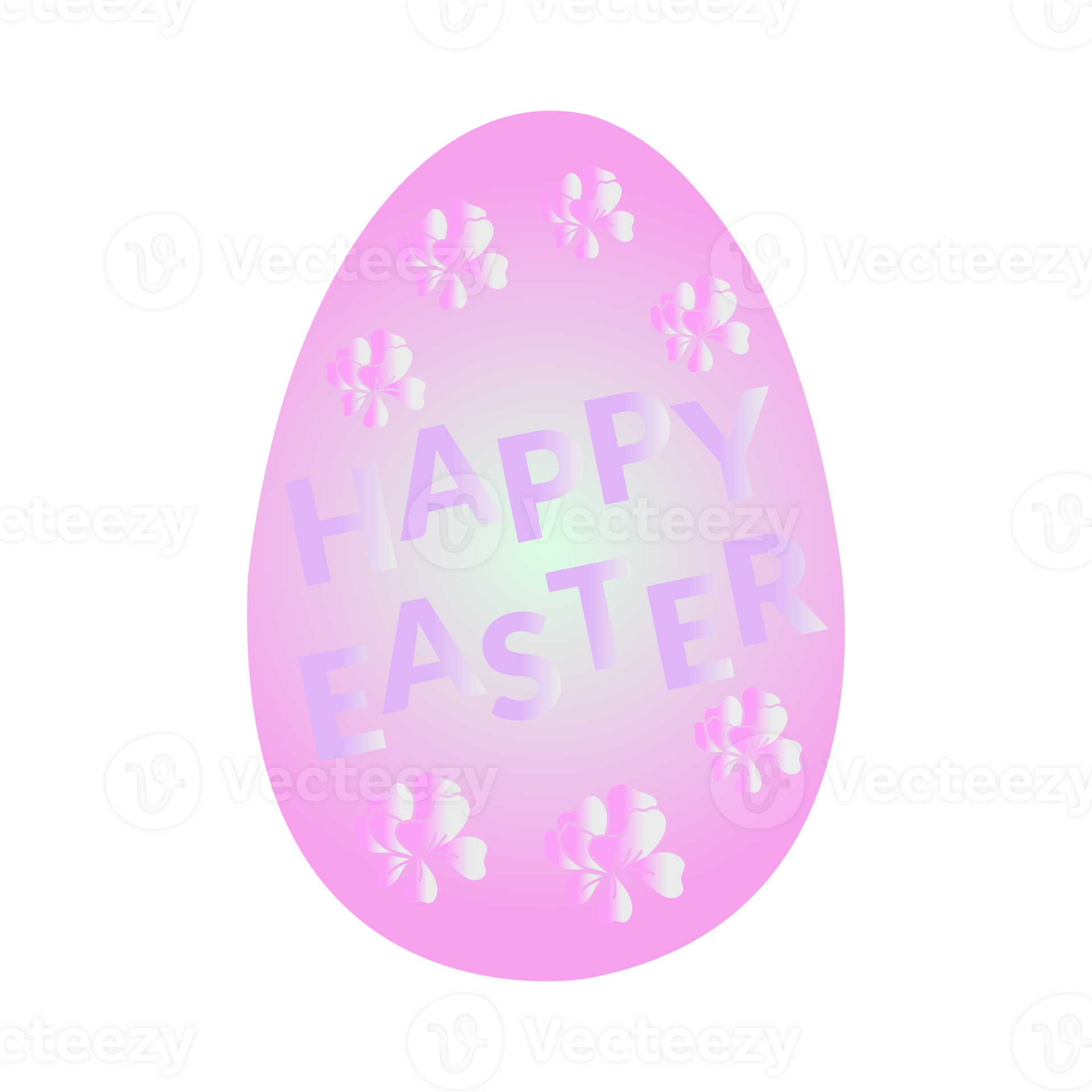 Happy Easter Egg artwork, Easter Egg Floral Design. 19634599 PNG
