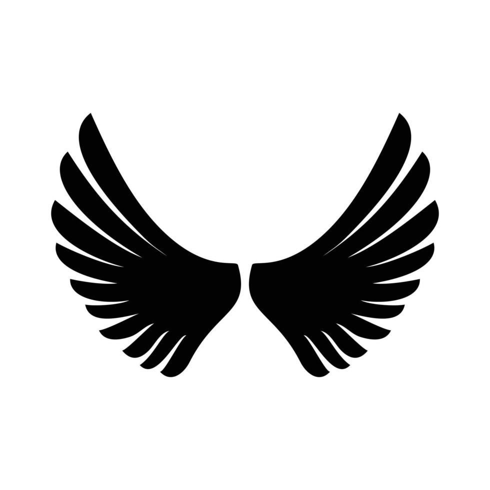Wings. Wing icon. Wings Logo Vector. Wing logo design conceptual. Wing