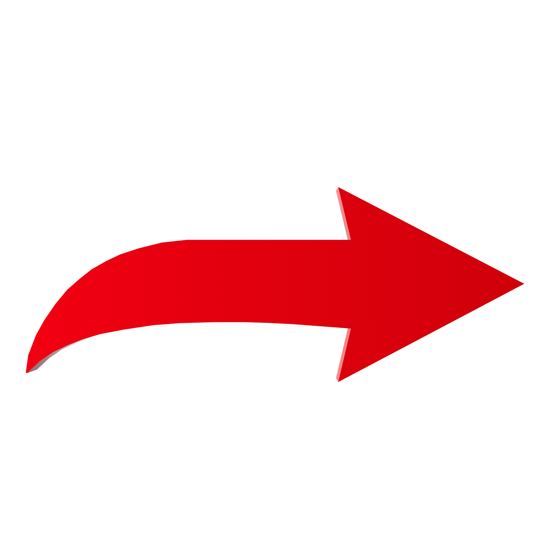 red down arrow transparent