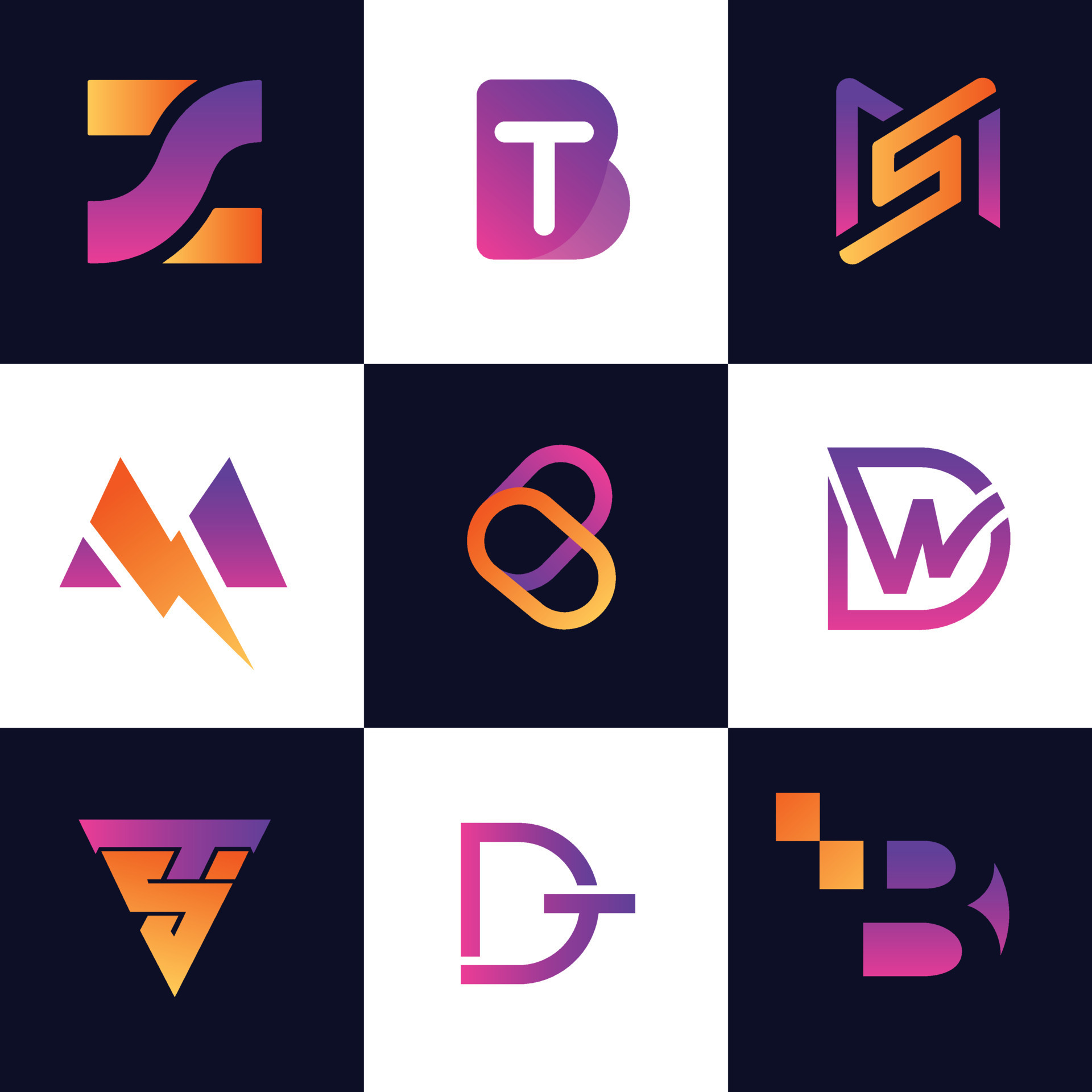 Tech, logo, modern, simple, icon, technology, creative, graphics