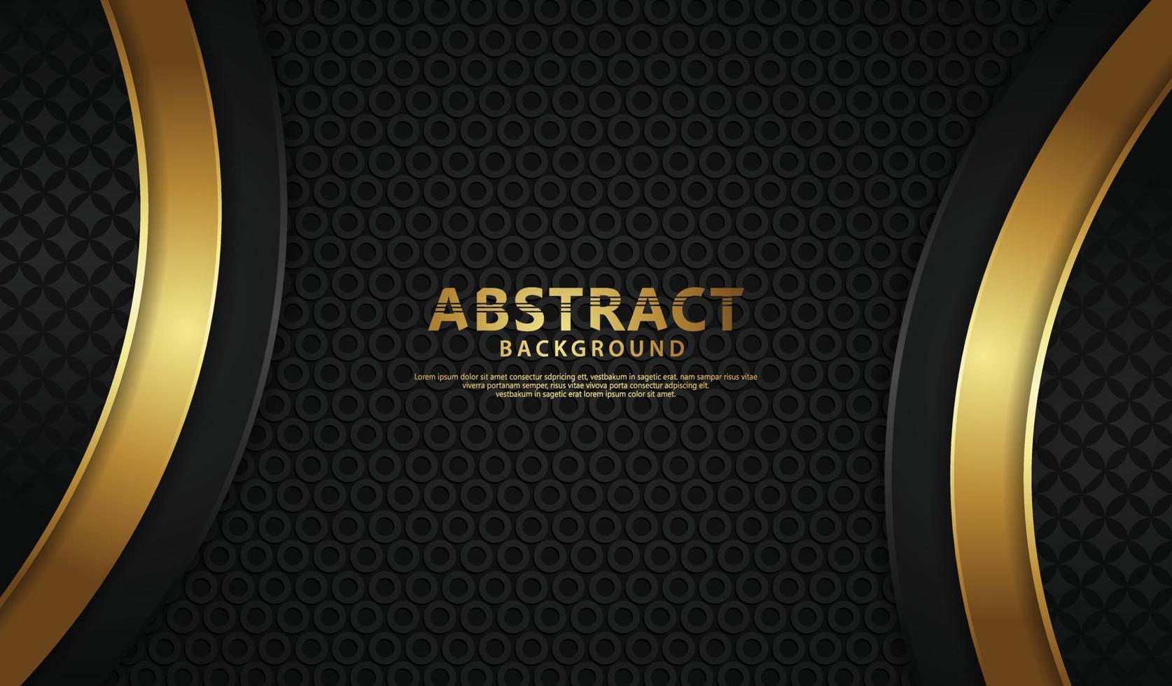 Luxury overlap layers abstract background with lines effect vector