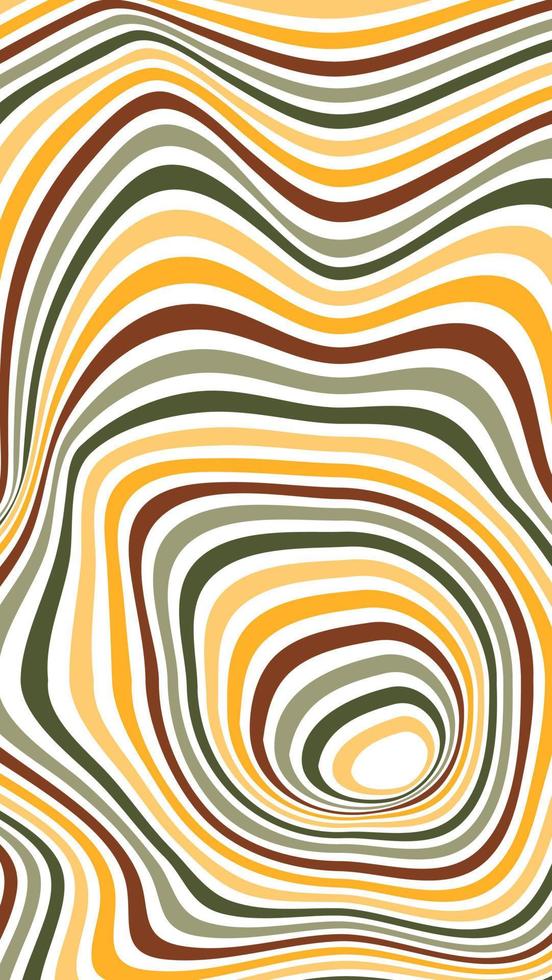Colorful Psychedelic optical illusion background vector