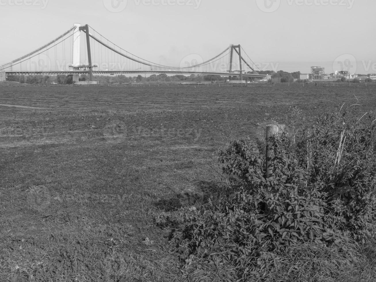 the city of Emmerich at the rhine river photo