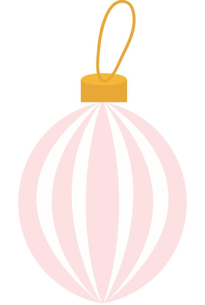Christmas ornaments. Garlands, flags, labels, bubbles, ribbons and stickers. Collection of Merry Christmas decorative icons. vector