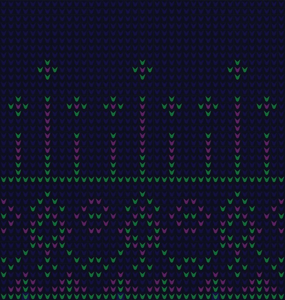 Geometric ethnic pattern. Design for Saree, Patola, Sari, Dupatta, Vyshyvanka, rushnyk, dupatta, Clothing, fabric, batik, Knitwear, Embroidery, Ikkat, Pixel pattern. Traditional Design. vector