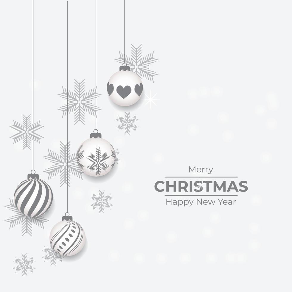 Gold Christmas and New Year Typographical on white background with winter landscape Horizontal new year background, headers, posters, cards, website.Vector illustration vector