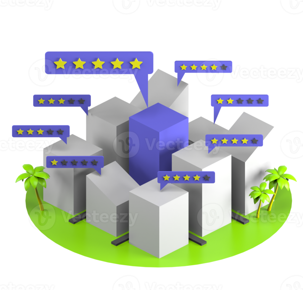 hotel quality 3d icon png