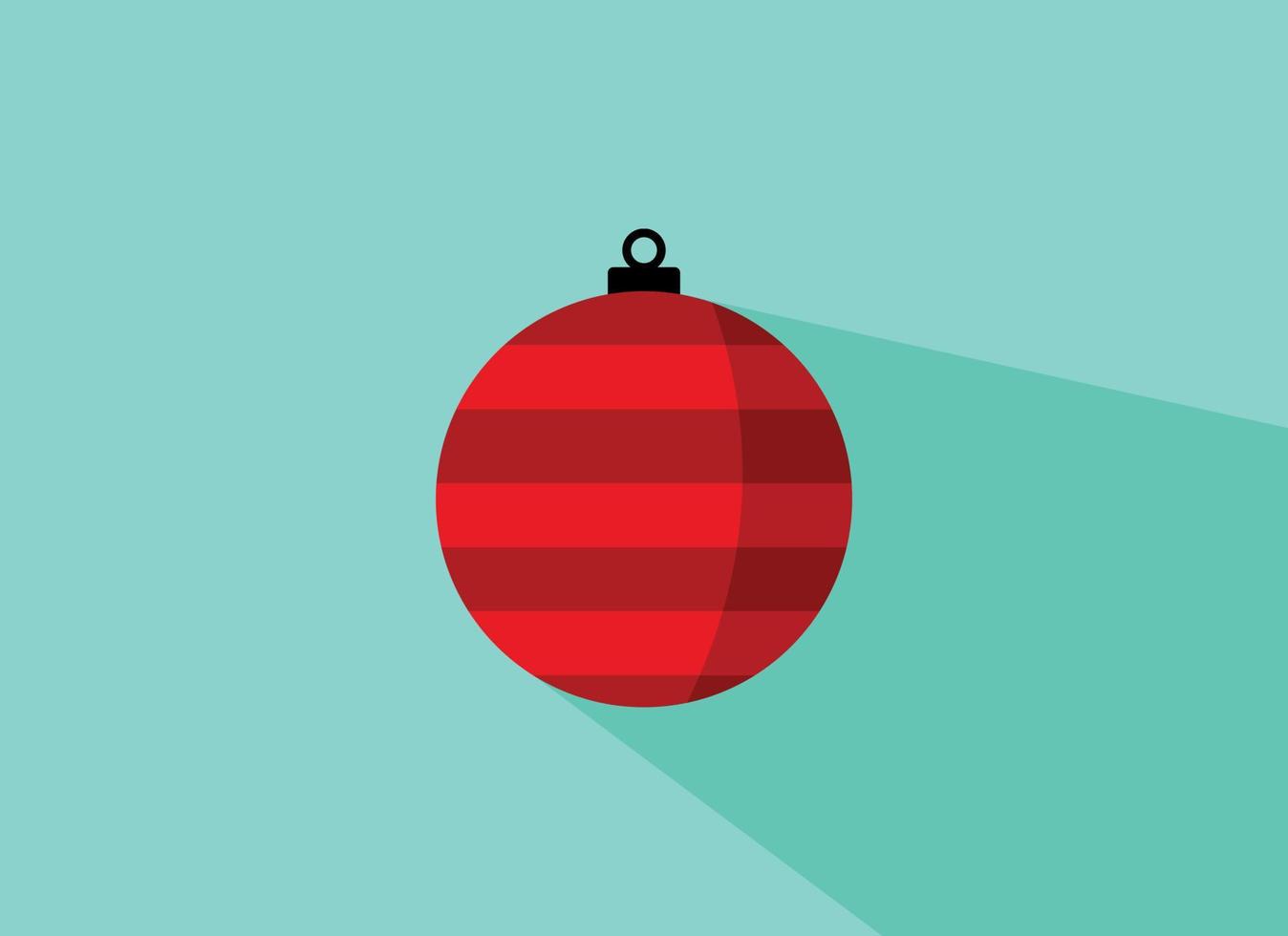 Christmas decoration vector design illustration isolated on white background