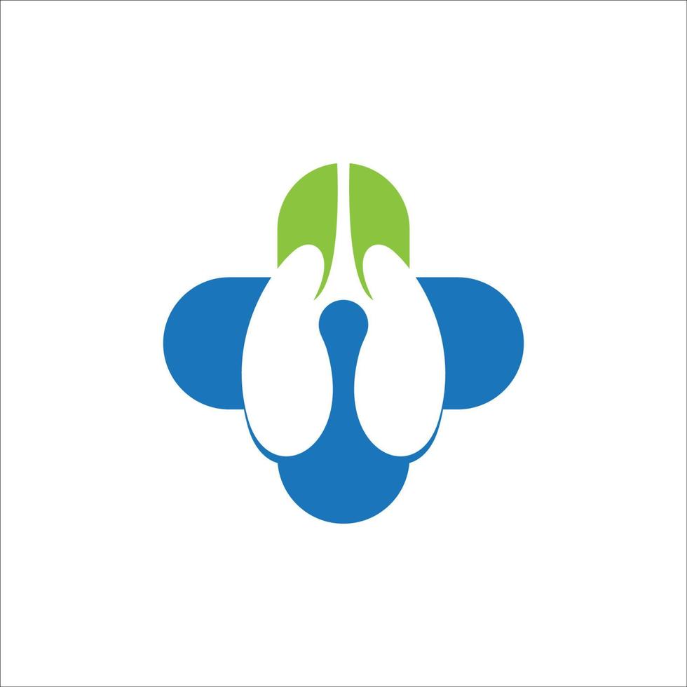 Lung Vector icon for medical design