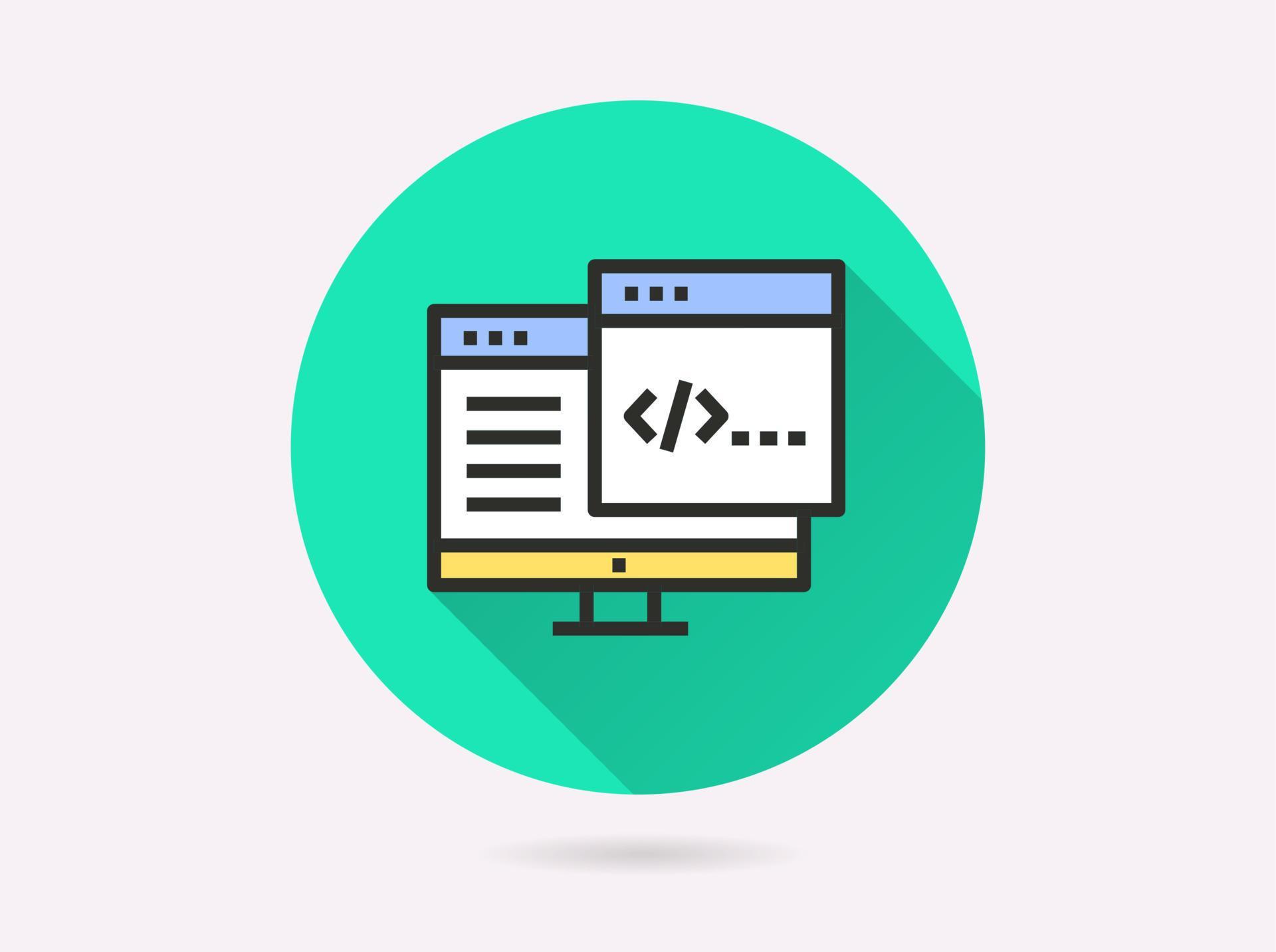 Algorithm icon for graphic and web design. 19637406 Vector Art at Vecteezy