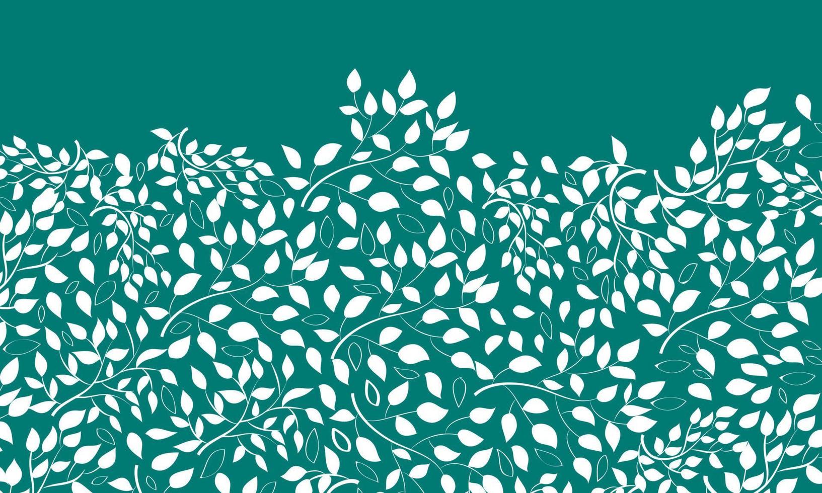 leaf pattern vector background