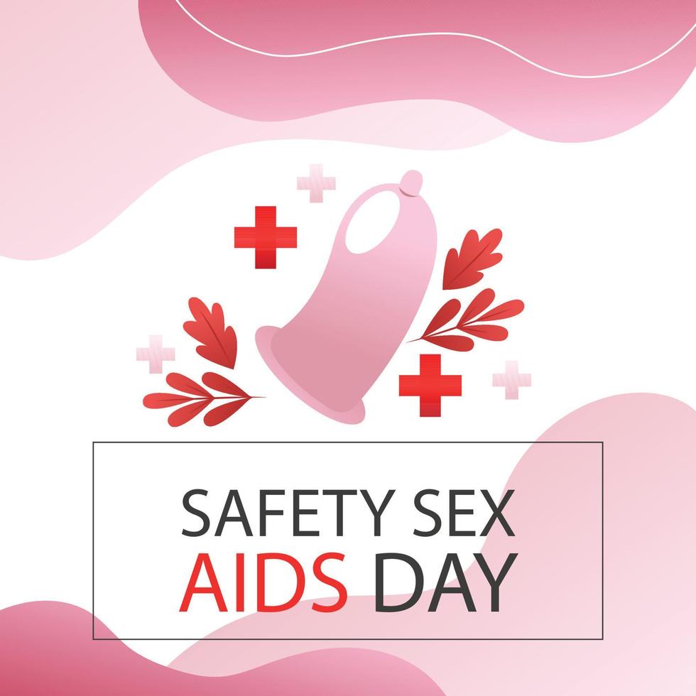 World aids day, december 2. Vector illustration