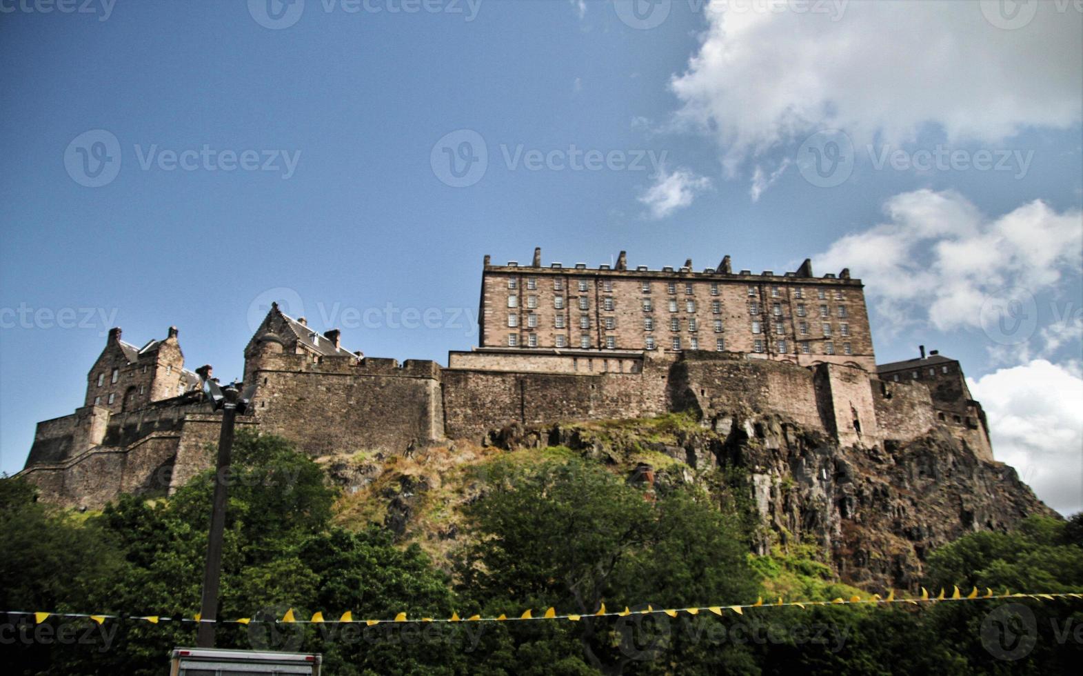 A view of Edinburgh Castle photo