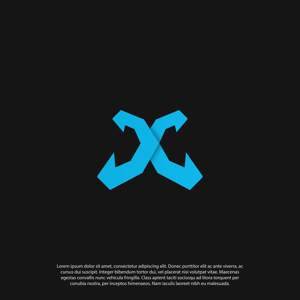 lettering JC logo combining letter J and C in one shape, masculine and modern concept vector