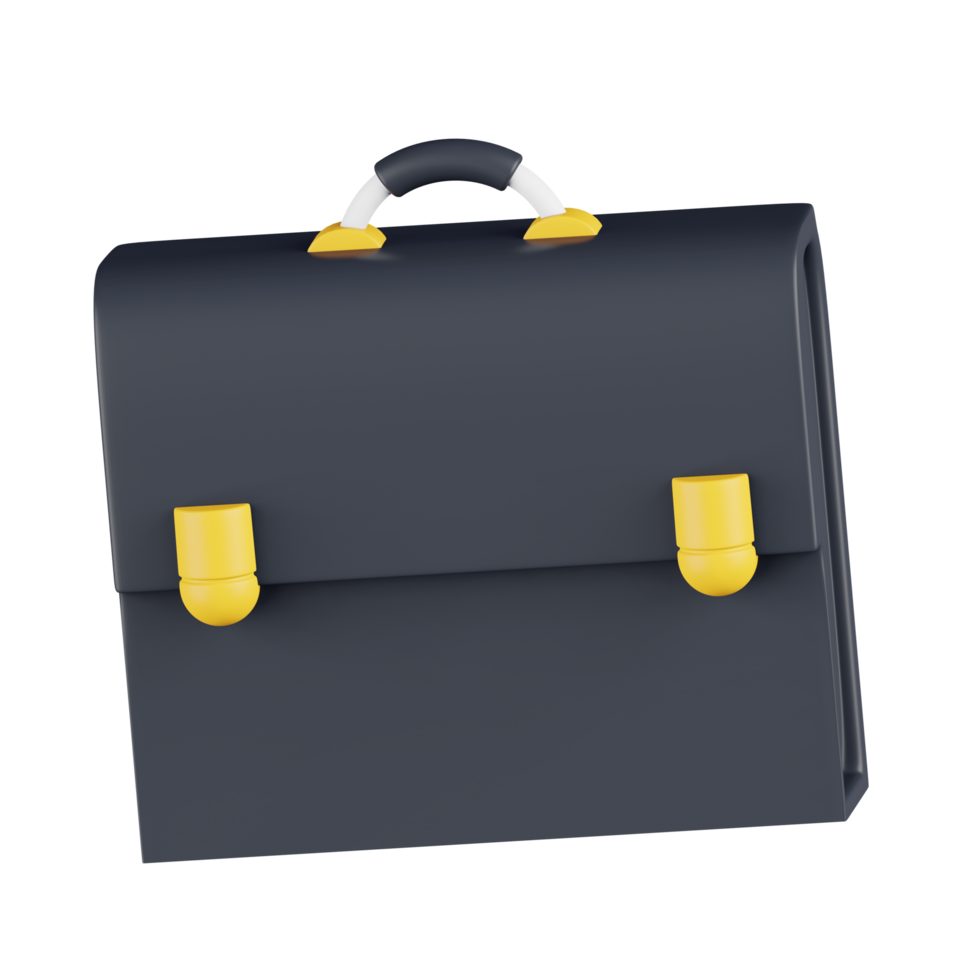 Business Briefcase 3d Illustration png