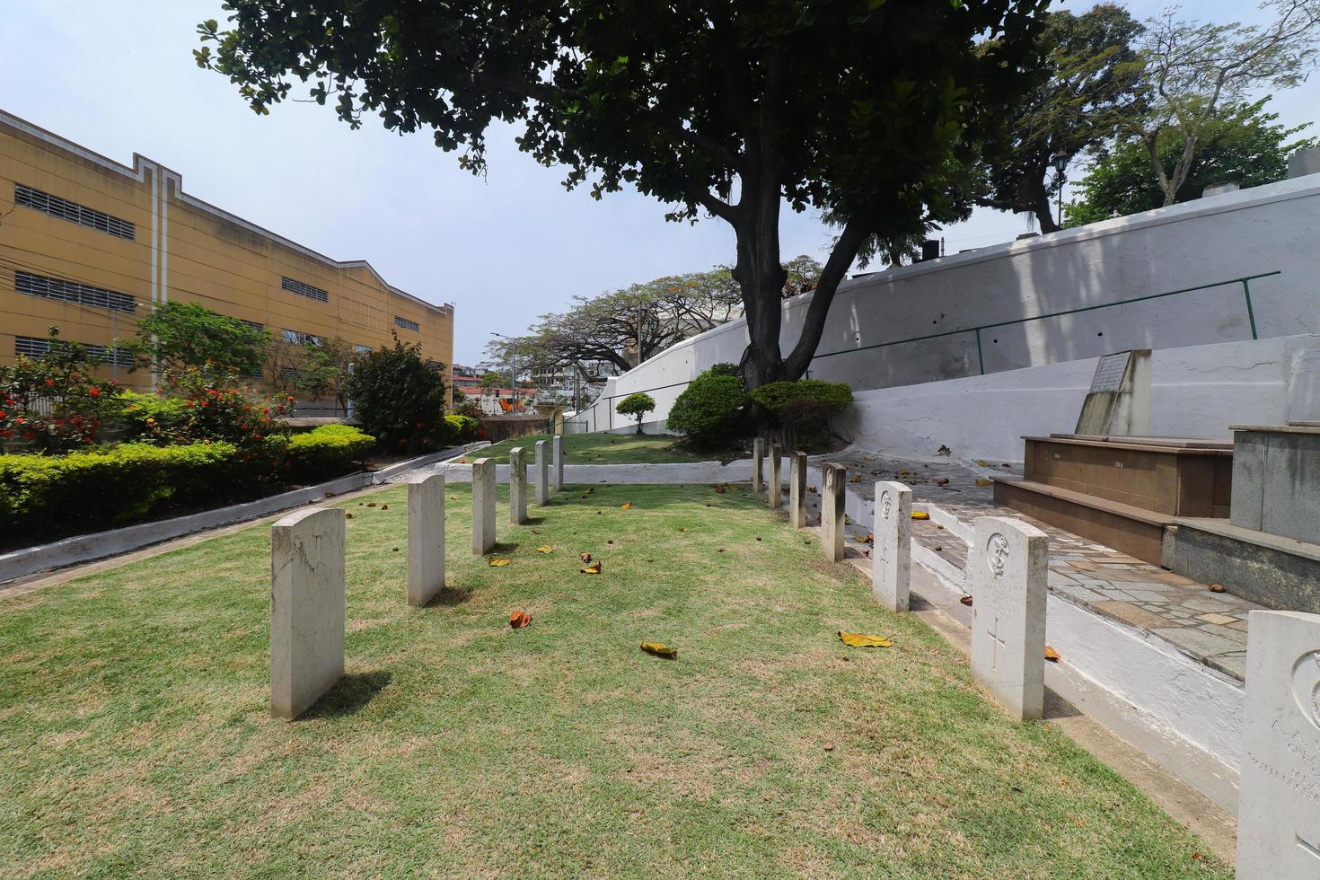 Rio de Janeiro, RJ, Brazil, 2022 - British Burial Ground - opened in 1811 in the Gamboa neighborhood, is the oldest open-air cemetery in Brazil still in activity photo