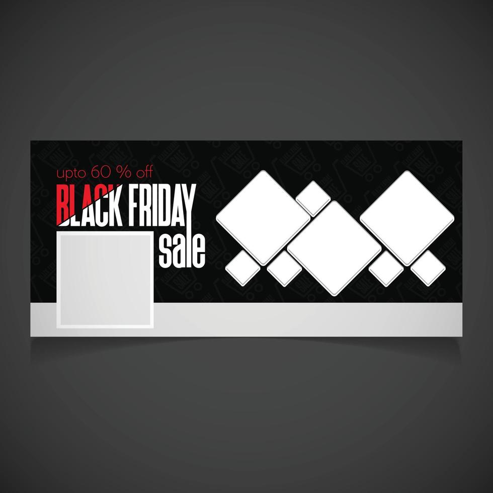 vector de diseño de tarjeta de venta de viernes negro