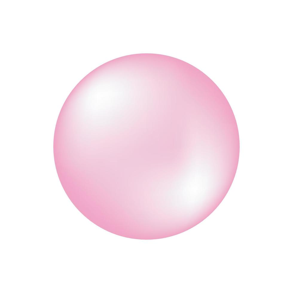 PINK PEARL ICON vector