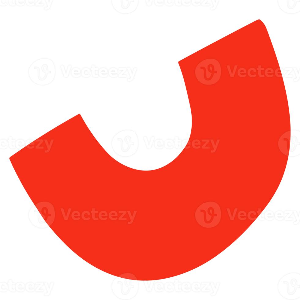 Cute shape in naive style illustration design. Trendy childish hand drawn clip art for design element and ornament png