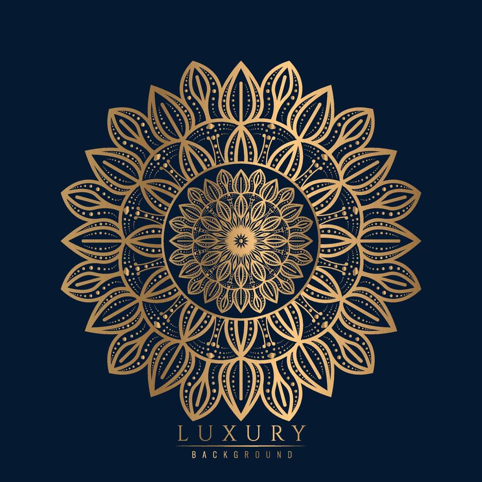 luxury Islamic Mandala vector