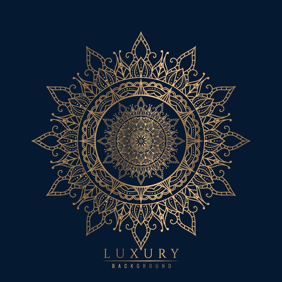 luxury Islamic Mandala vector