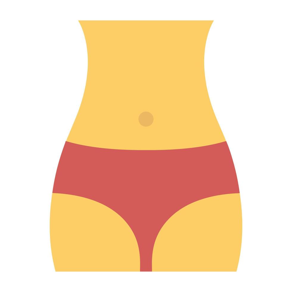 Trendy Slim Body vector