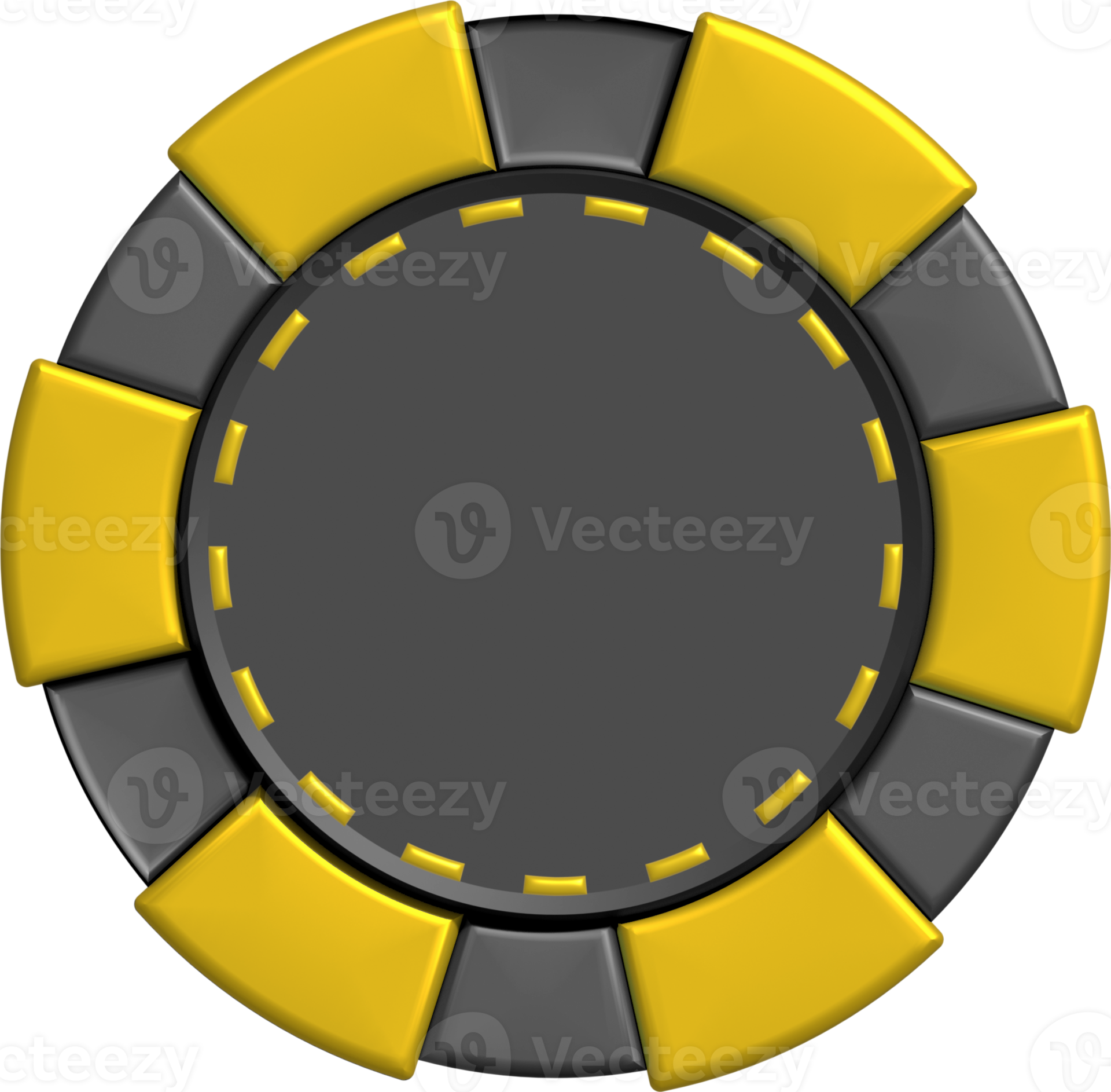 blank Casino Poker Chip 19639183 PNG