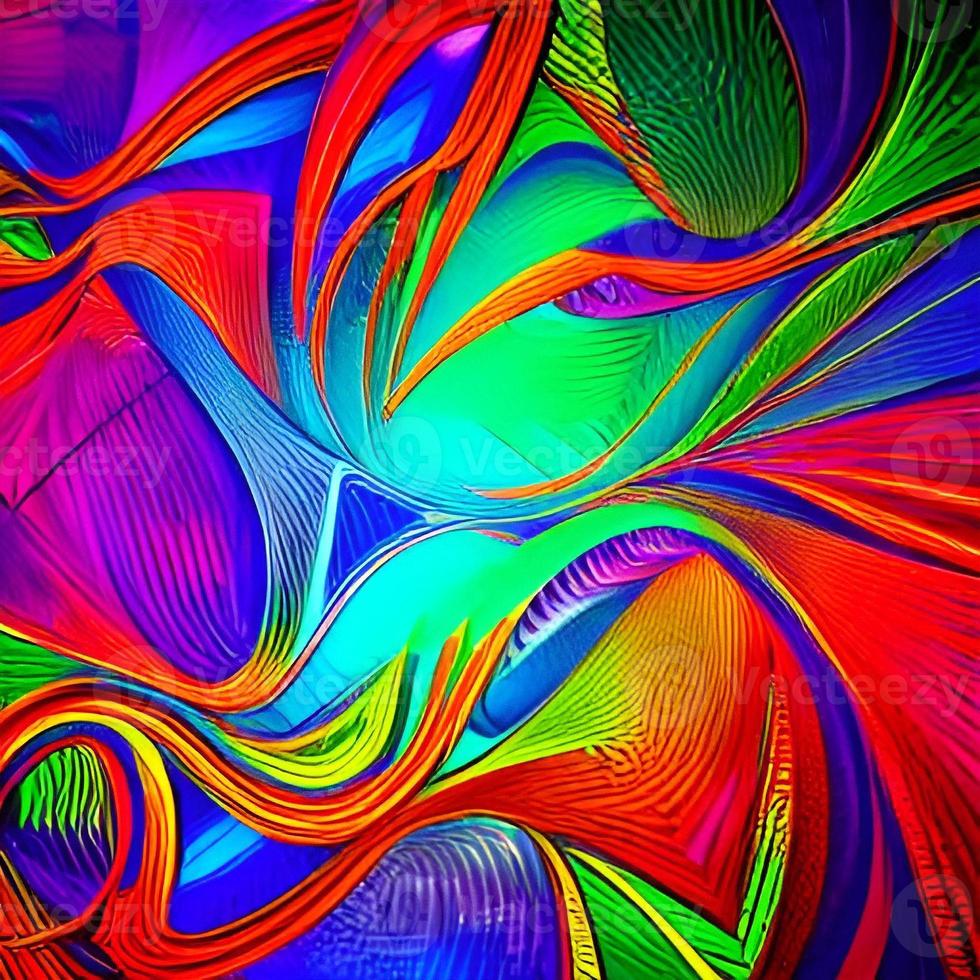 Abstract background with lines, colour and patterns. Concept of cover with dynamic effect. Modern photo