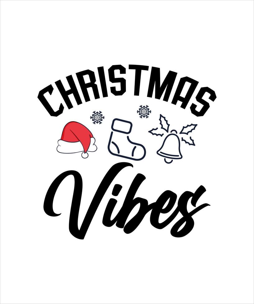 Christmas logo vector tshirt design