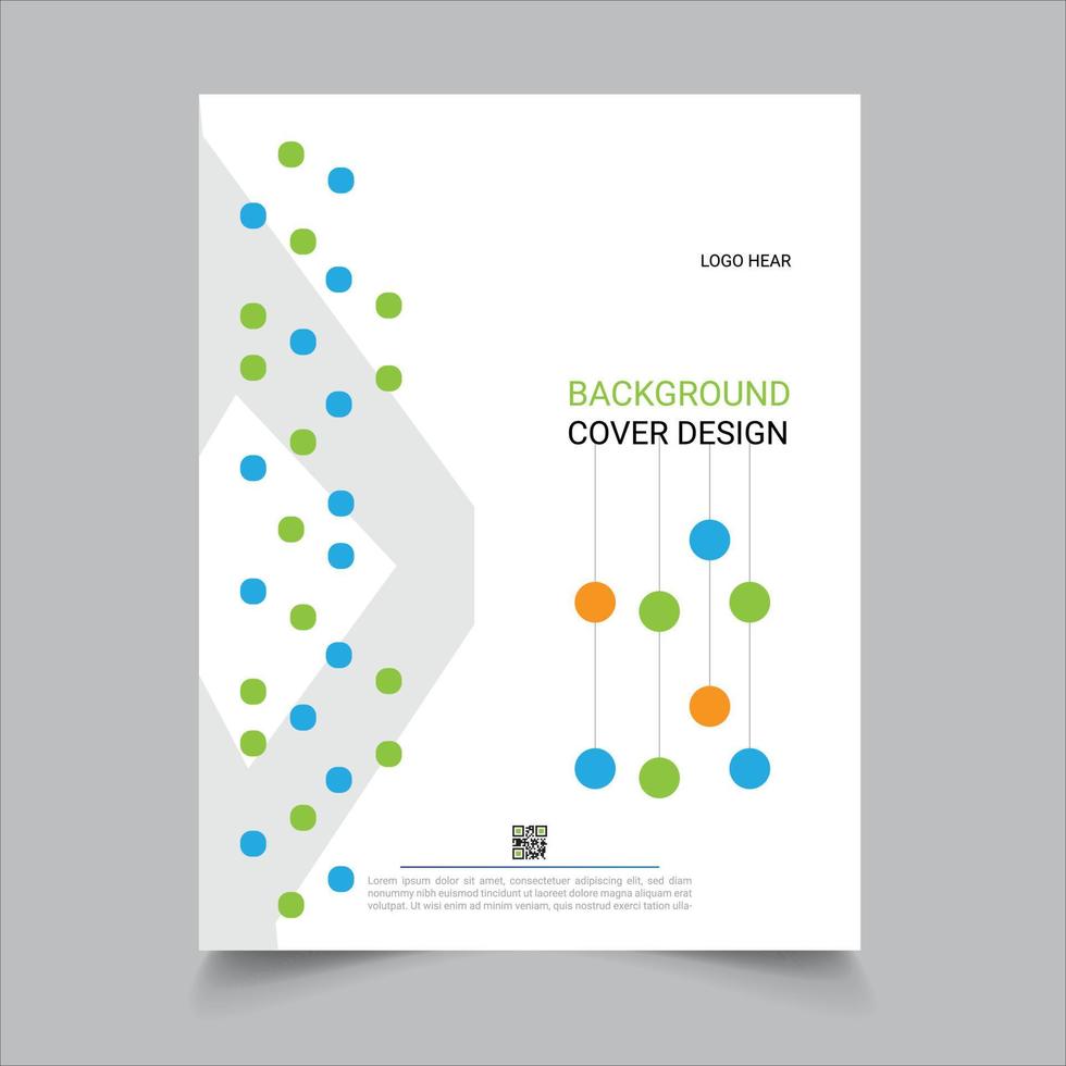 Cover design for annual report and business catalog, magazine, flyer or booklet. Brochure template layout. A4 cover vector EPS-10.eps