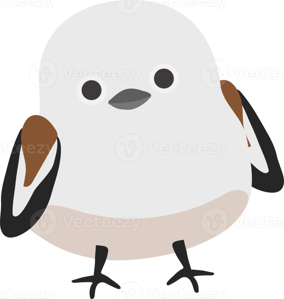 carino tetta uccello png