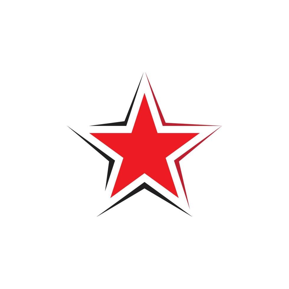 Star icon template vector