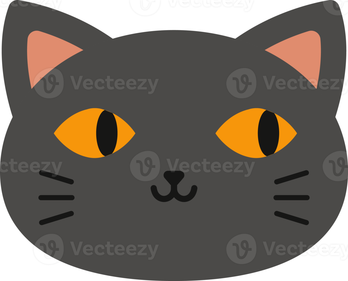 Simple Cat Expression png