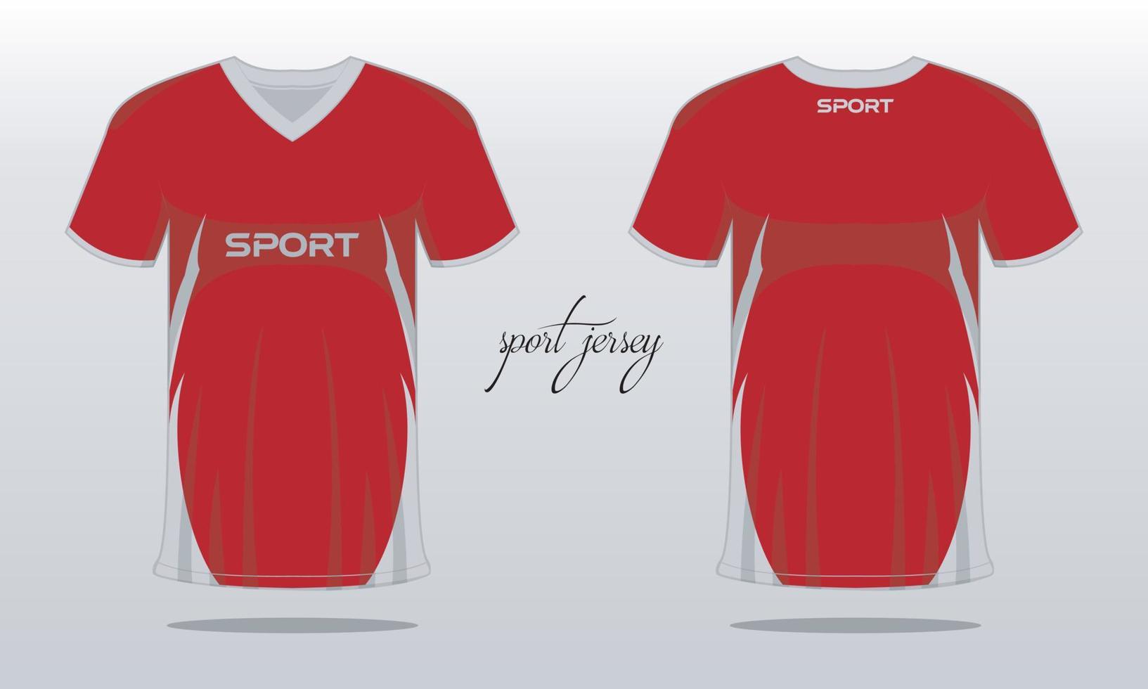 Sports jersey and t-shirt template sports jersey design. Sports design for football  racing  gaming vector