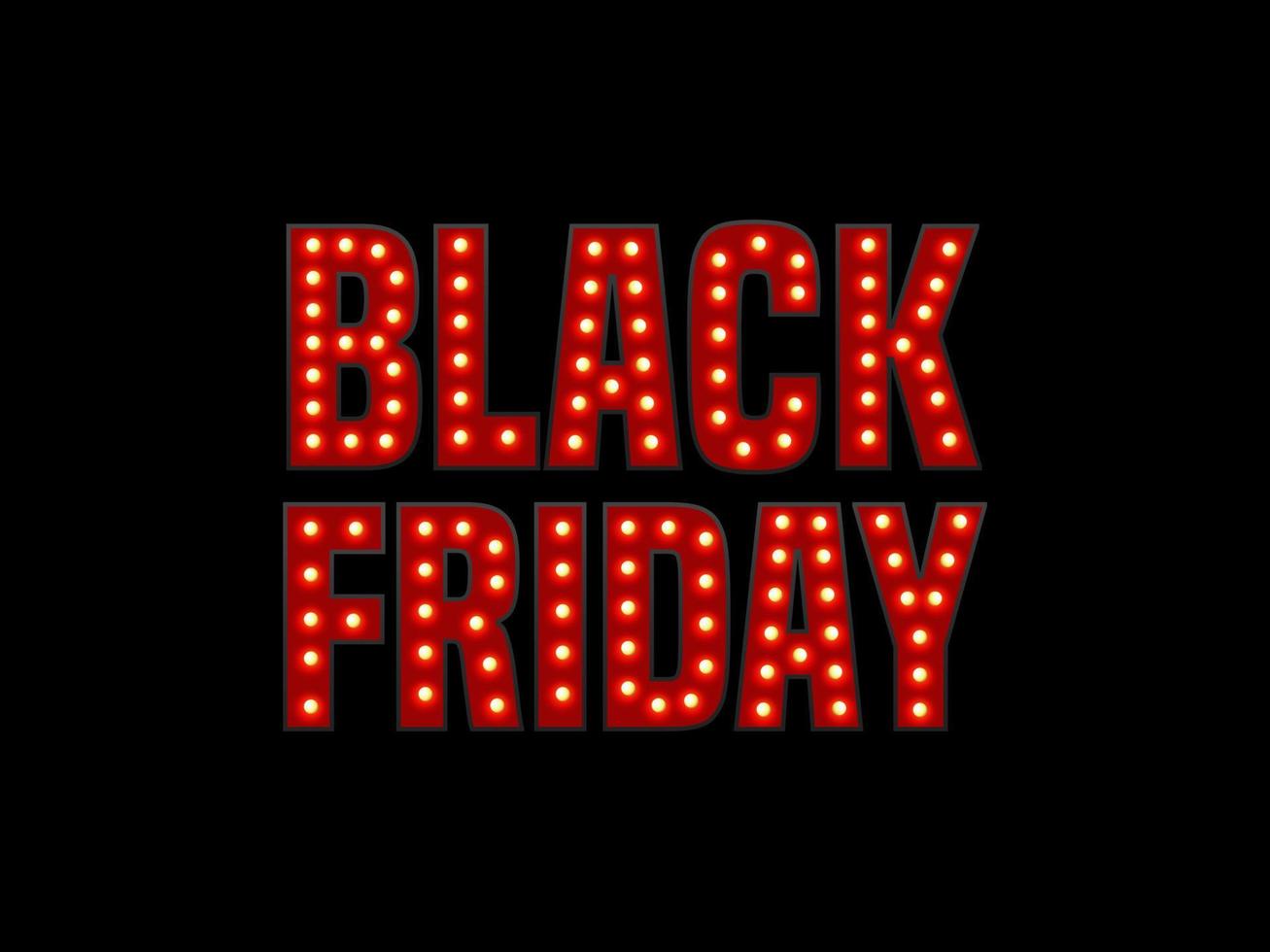 Black Friday Sale  Background vector