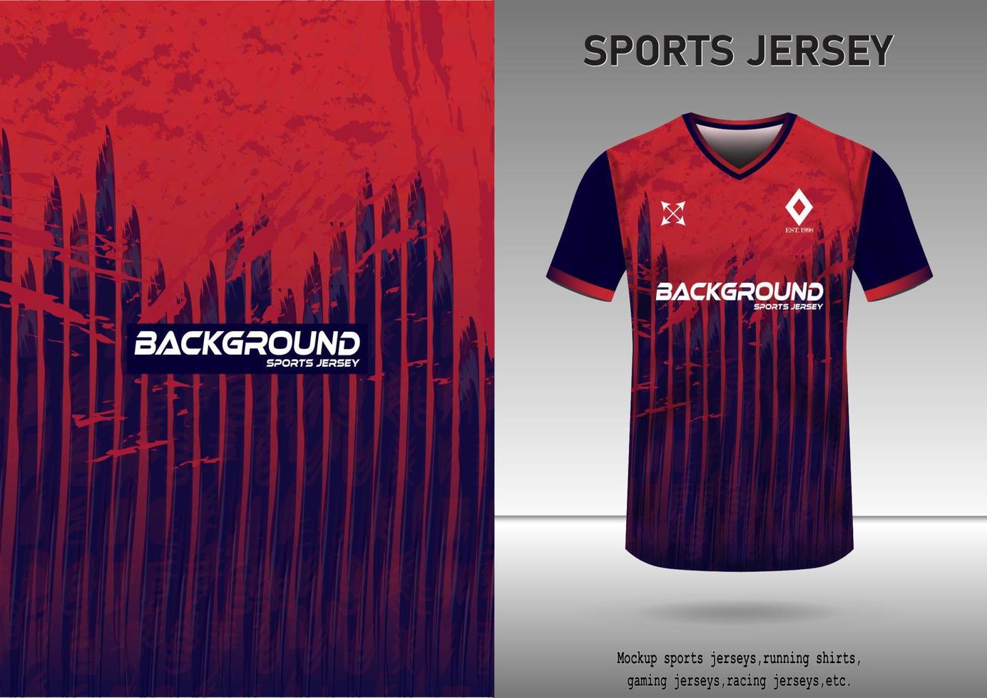 mockup, Sports jersey background, football jersey, gaming background, running, racing shirt, etc vector