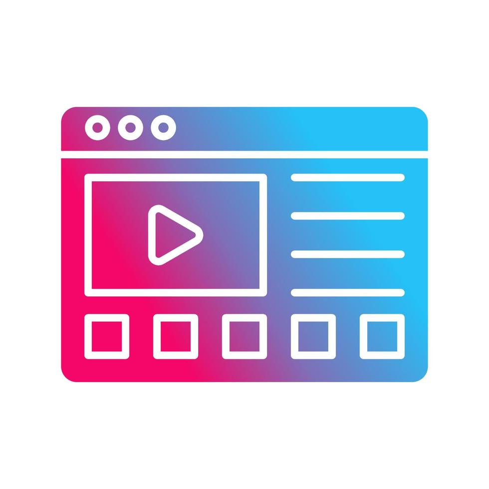 Online Tutorials Vector Icon