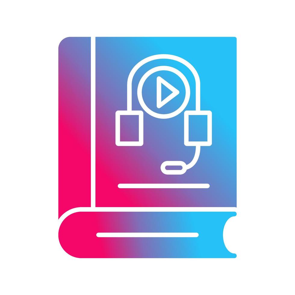 Audiobook Vector Icon
