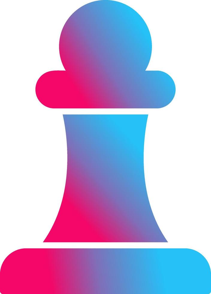 Unique Pawn Vector Icon