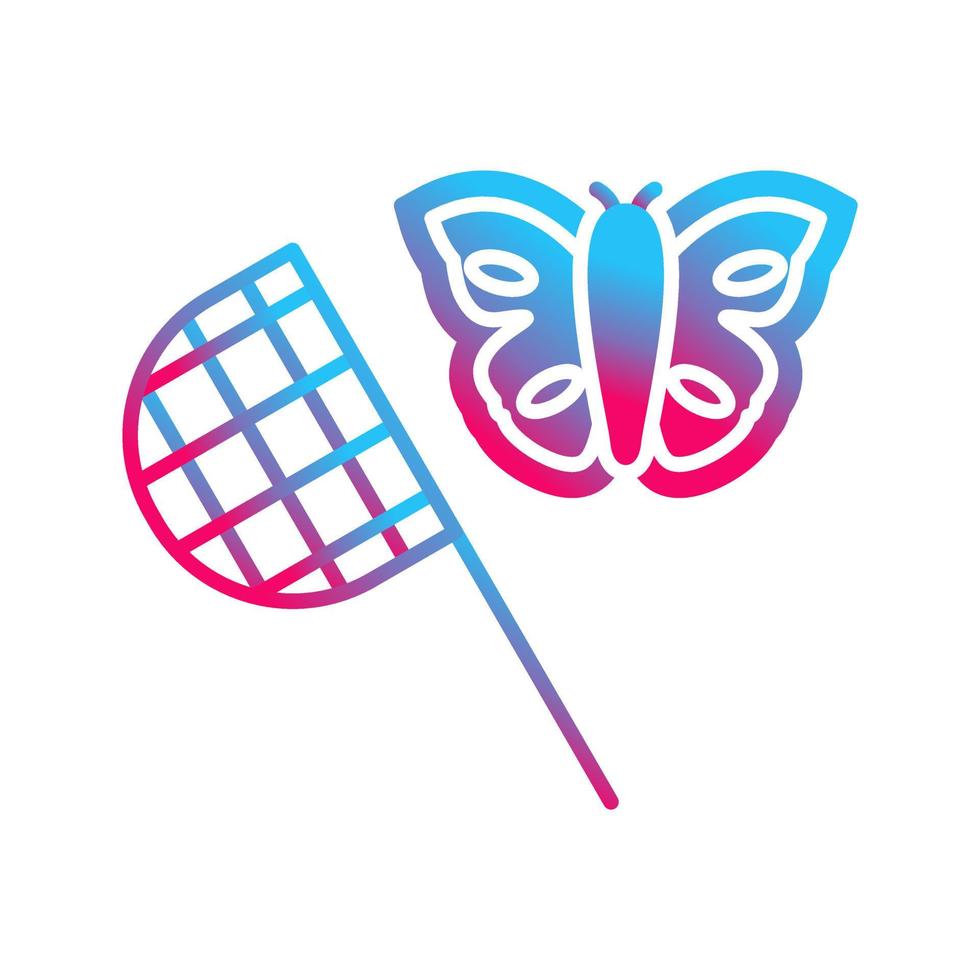 Butterfly Catcher Vector Icon