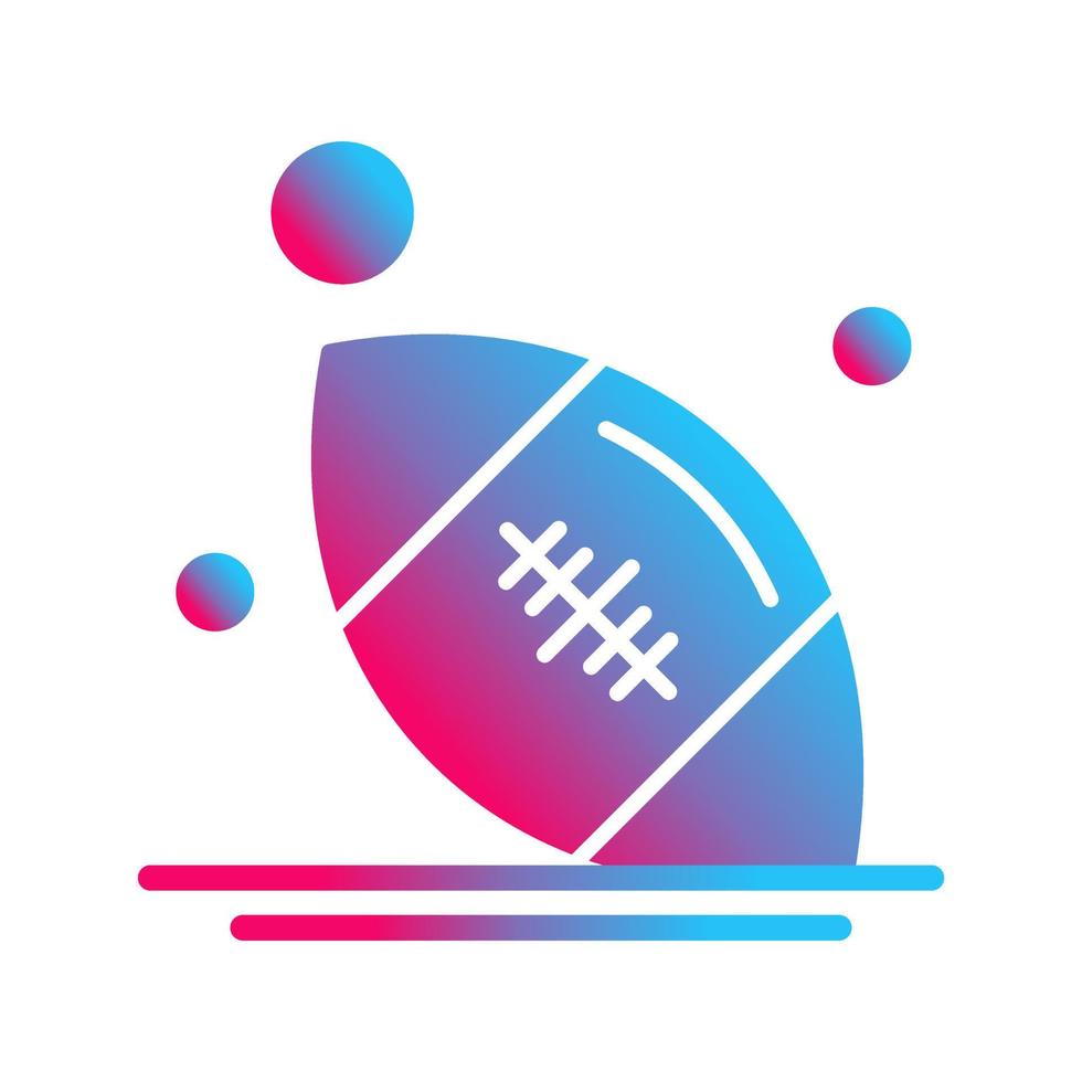 Rugby Vector Icon
