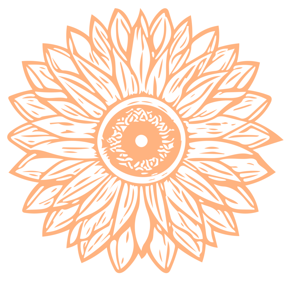 Flowers Line Art png