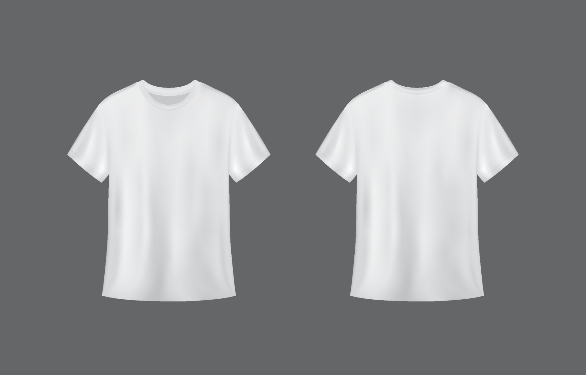 3D T-shirt White Vector 19641749 Vector Art at Vecteezy