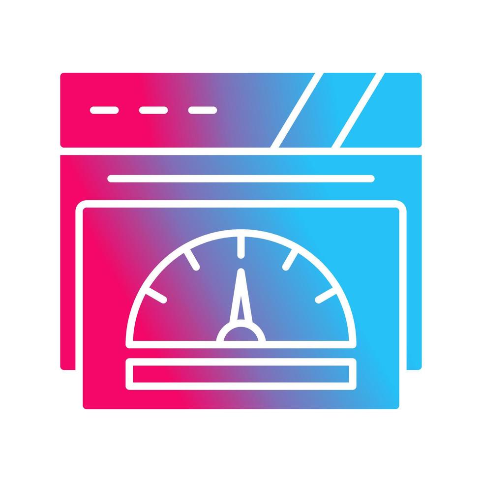 Speedometer Vector Icon