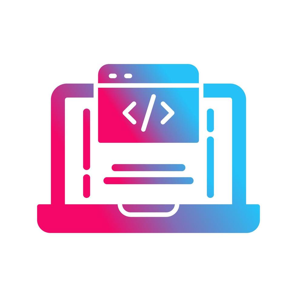 Coding Vector Icon