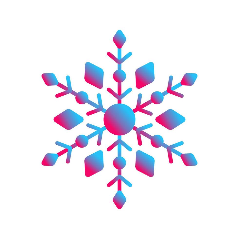 Snow Flake Vector Icon