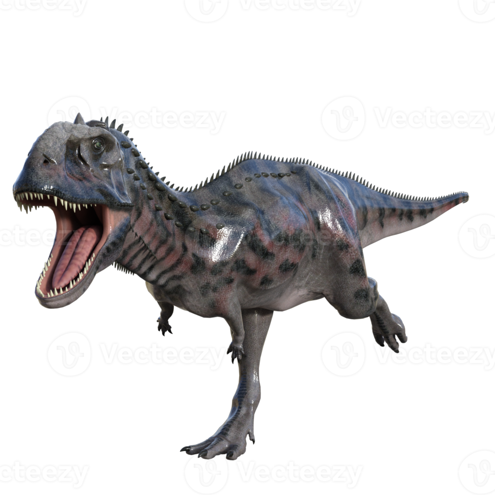 majungasaurus dinosaurio aislado 3d hacer png