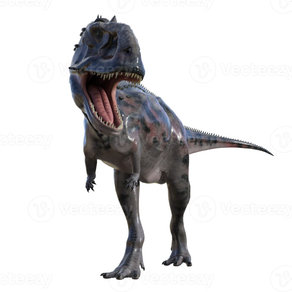 majungasaurus dinosaurus geïsoleerd 3d geven png