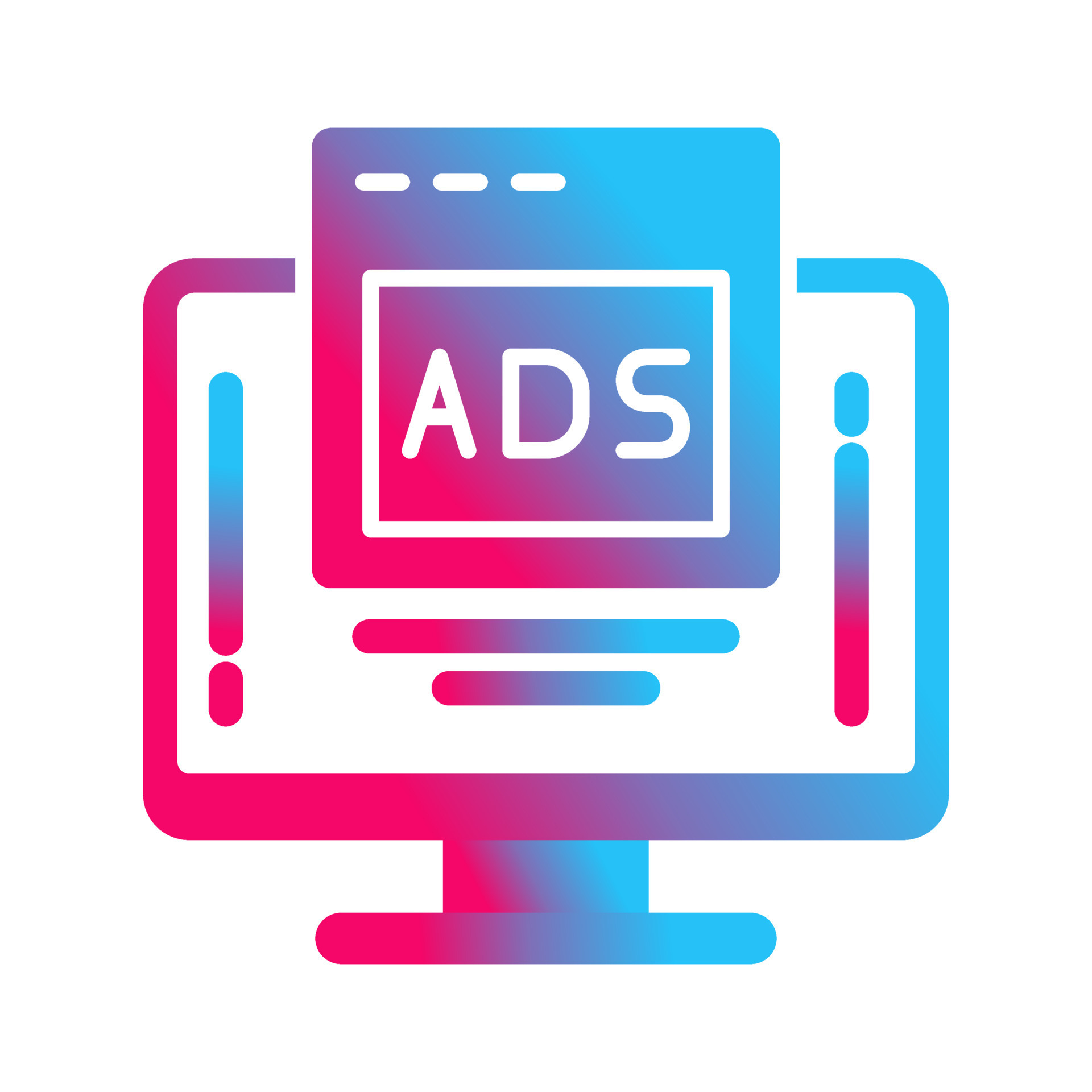 Digital Advertising Vector Icon 19642402 Vector Art at Vecteezy